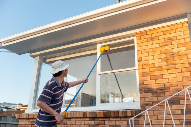 Brick Home Exterior Cleaning