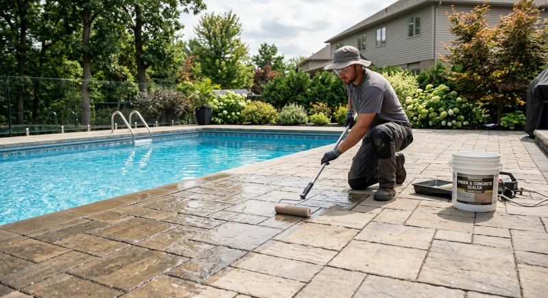 Concrete Deck Sealing in Gig Harbor, WA